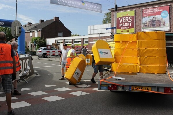 Vrijwilligers Daags na de Tour